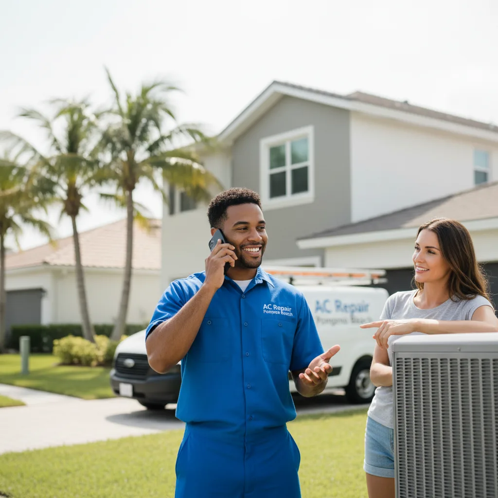 AC Repair Pompano Beach customer support in Largo